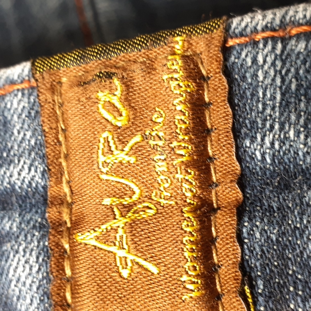 Aura Women's Western Bootcut Blue Jeans Size 8 Short WUT74TD - Picture 16 of 16